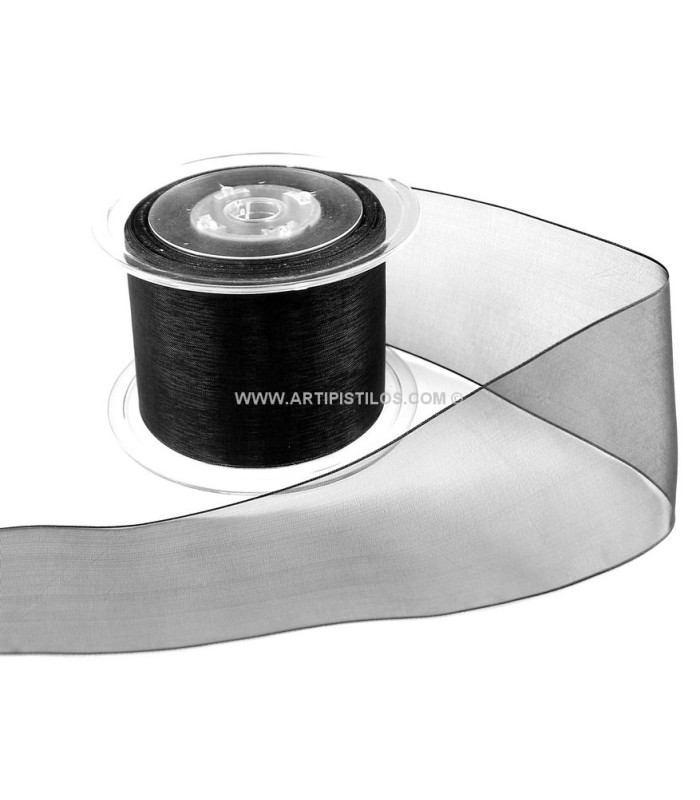 RUBAN ORGANDI CRISTAL 48 MM.