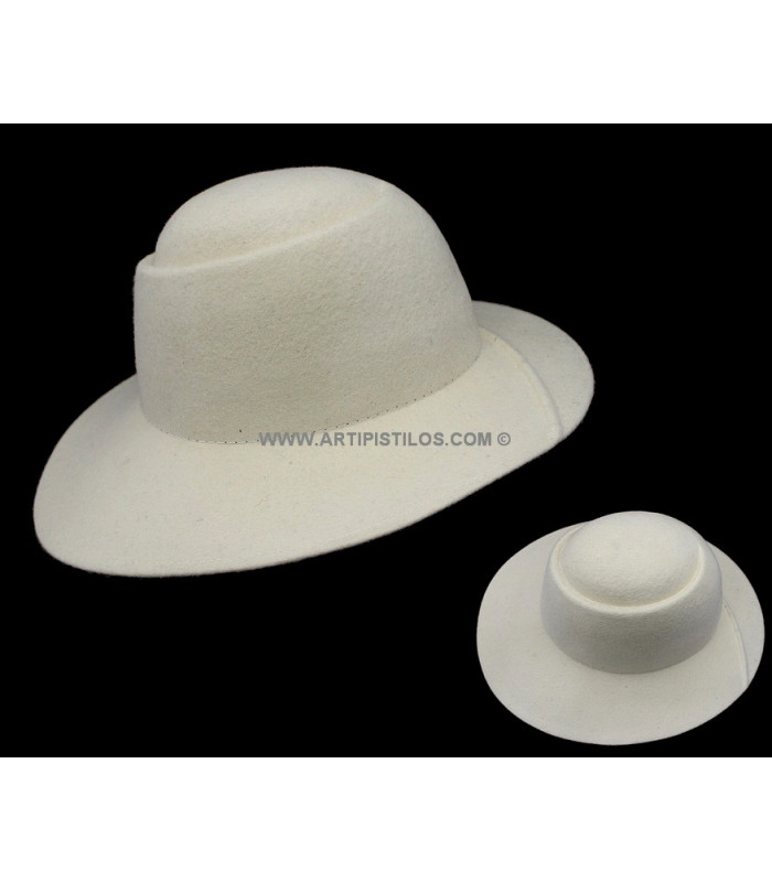 Chapeau Feutre Por Femme 1ª Qualité AutoRégable Chapeaux Pamela En