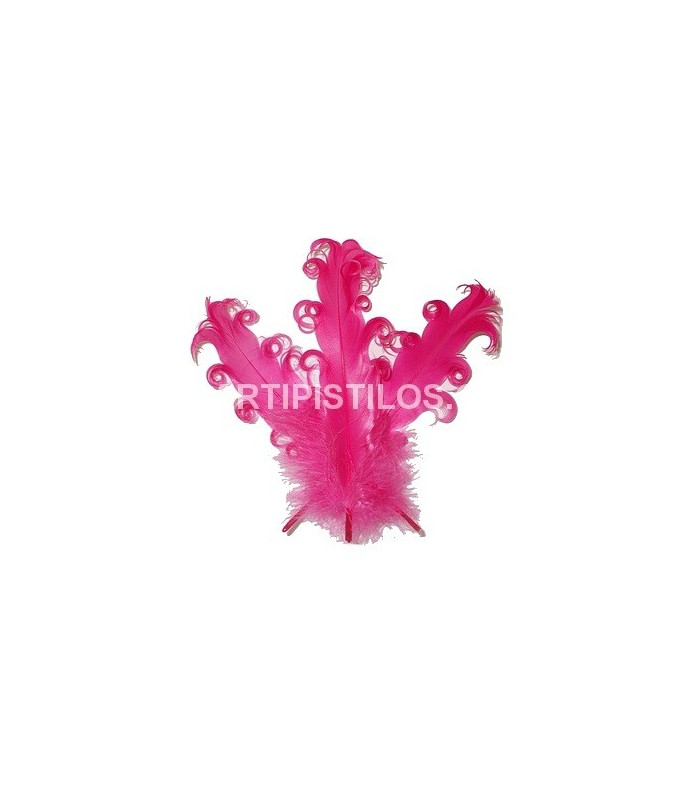 PLUME FRISÉE DE CANARD 15 CMS.